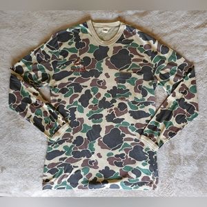 Duxbak Federal Cartridge Vintage 80s Camo Long Sleeve XL Shirt